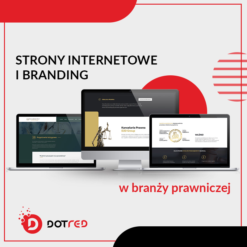 Strona internetowa dla kancelarii adwokackiej i radców prawnych - branży prawniczej