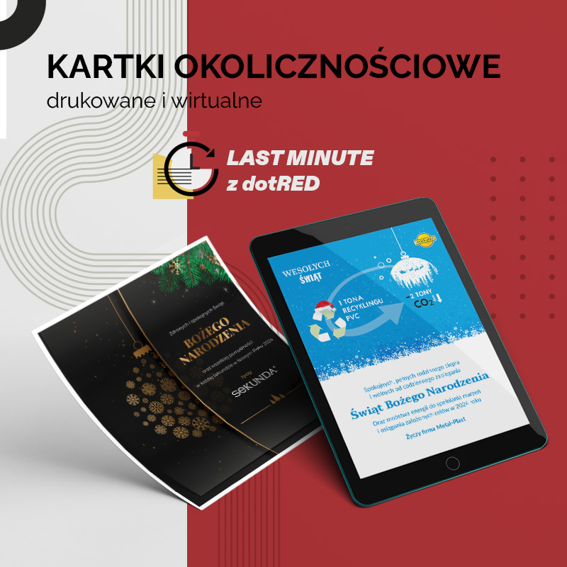 Kartki elektroniczne na święta i koniec roku 2023 - LAST MINUTE