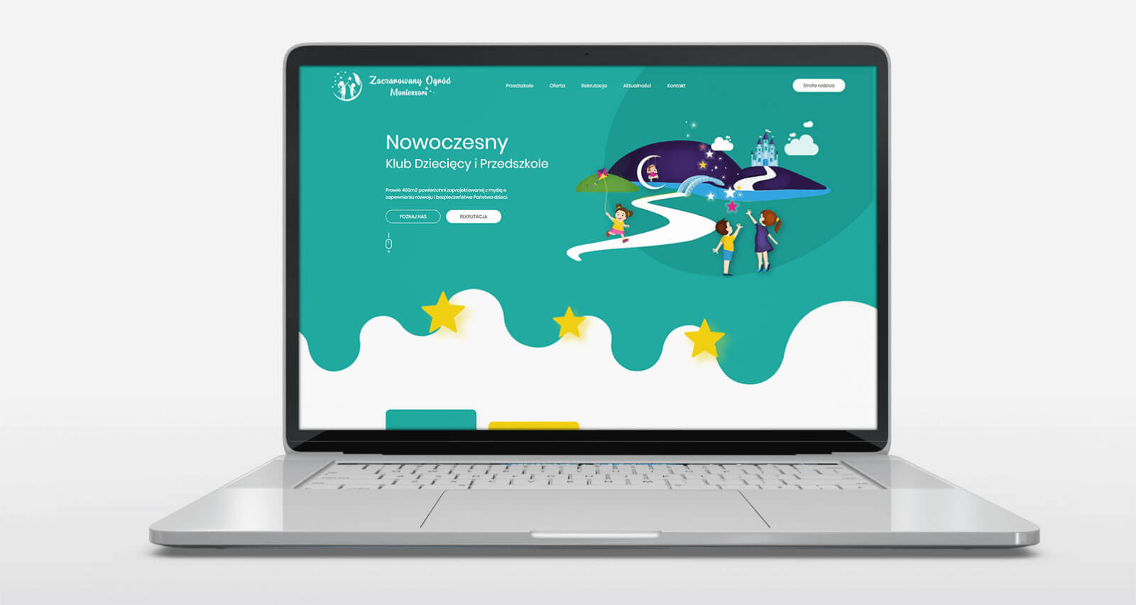 Strony internetowe - Zaczarowany Ogród Montessori