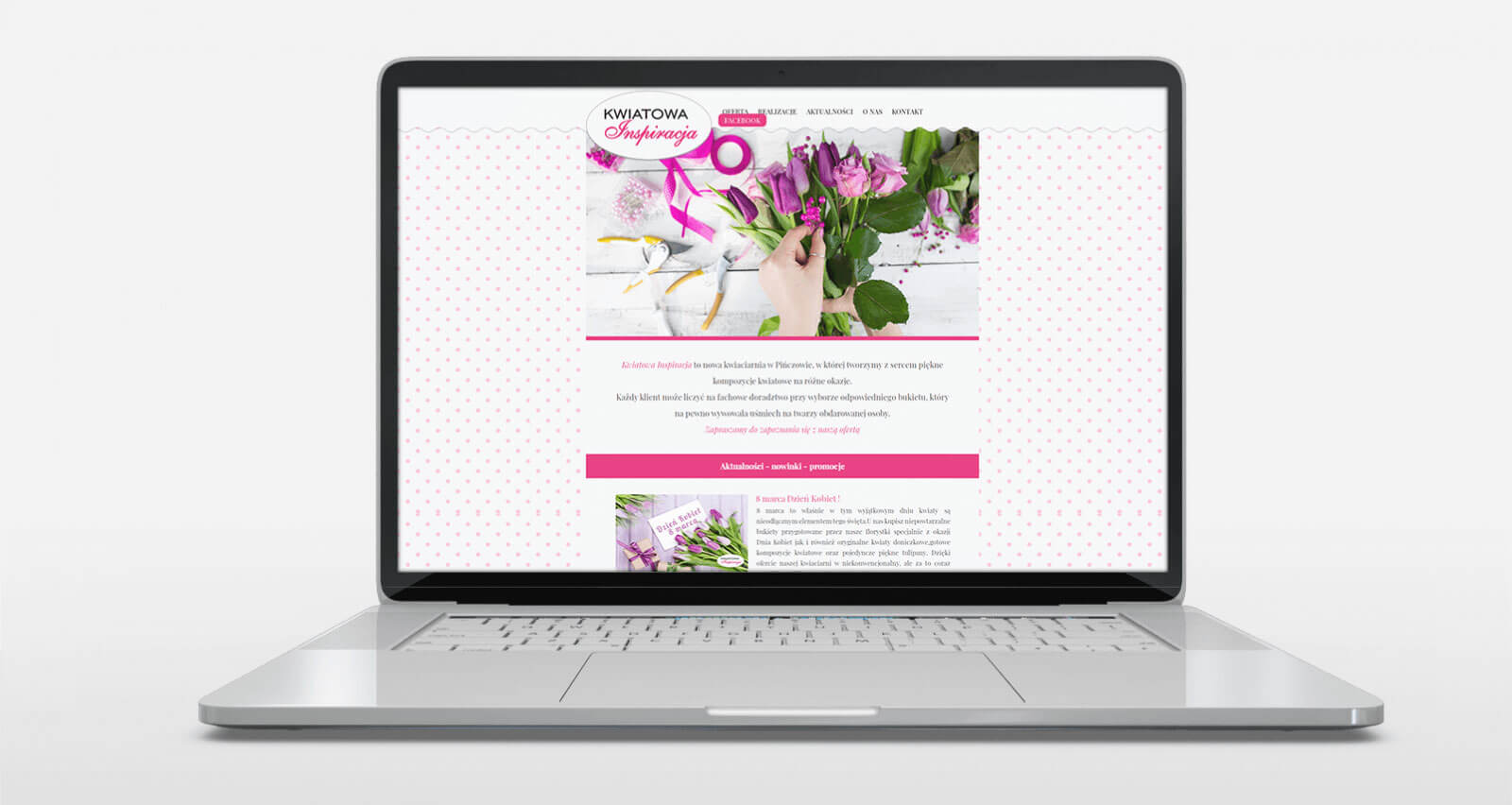 Strony internetowe - Kwiatowa Inspiracja
