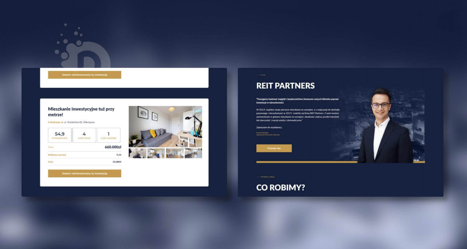 Strony internetowe - Reit Partners Inwestycje w nieruchomości