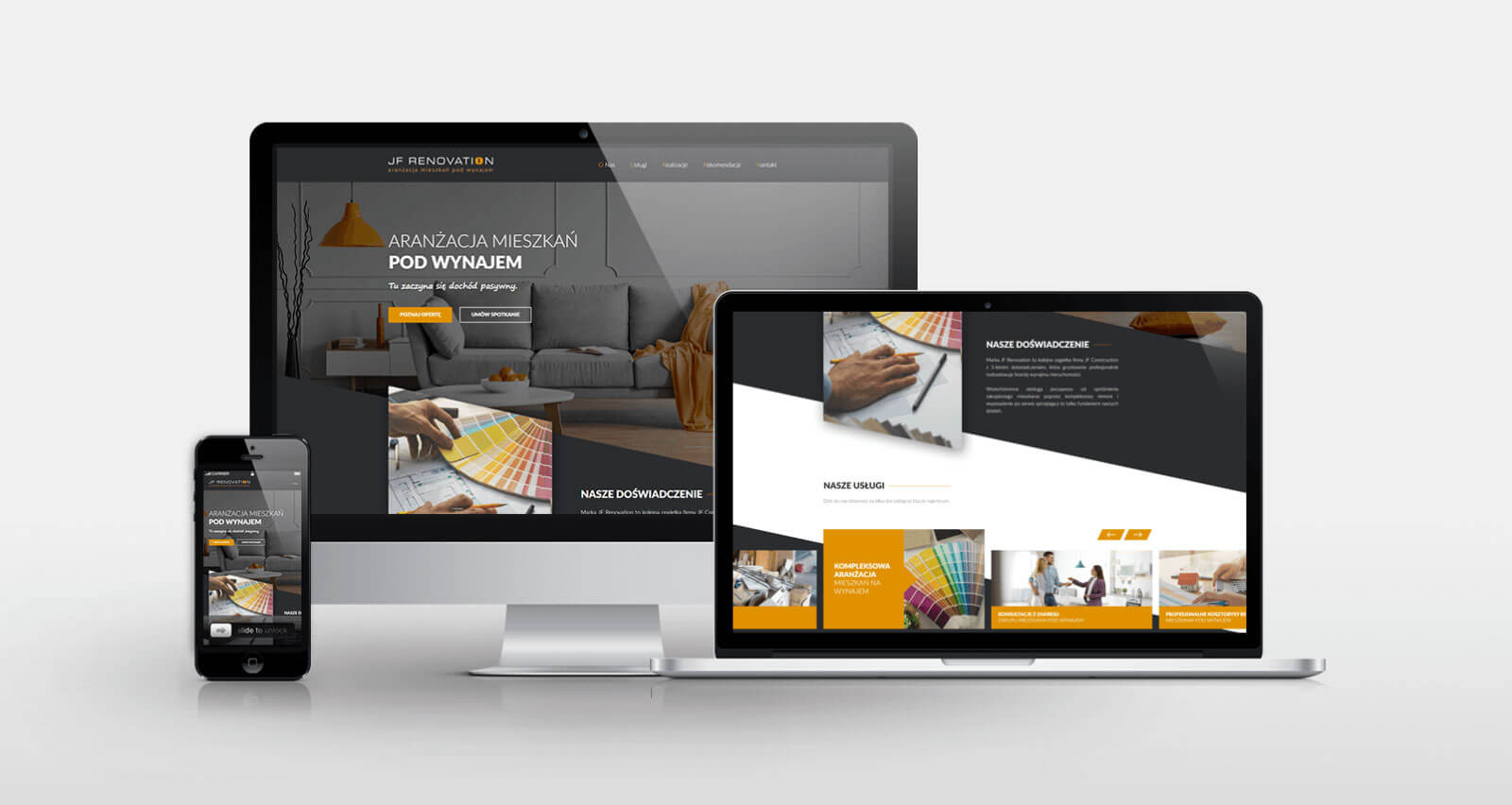Strony internetowe - JF CONSTRUCTION