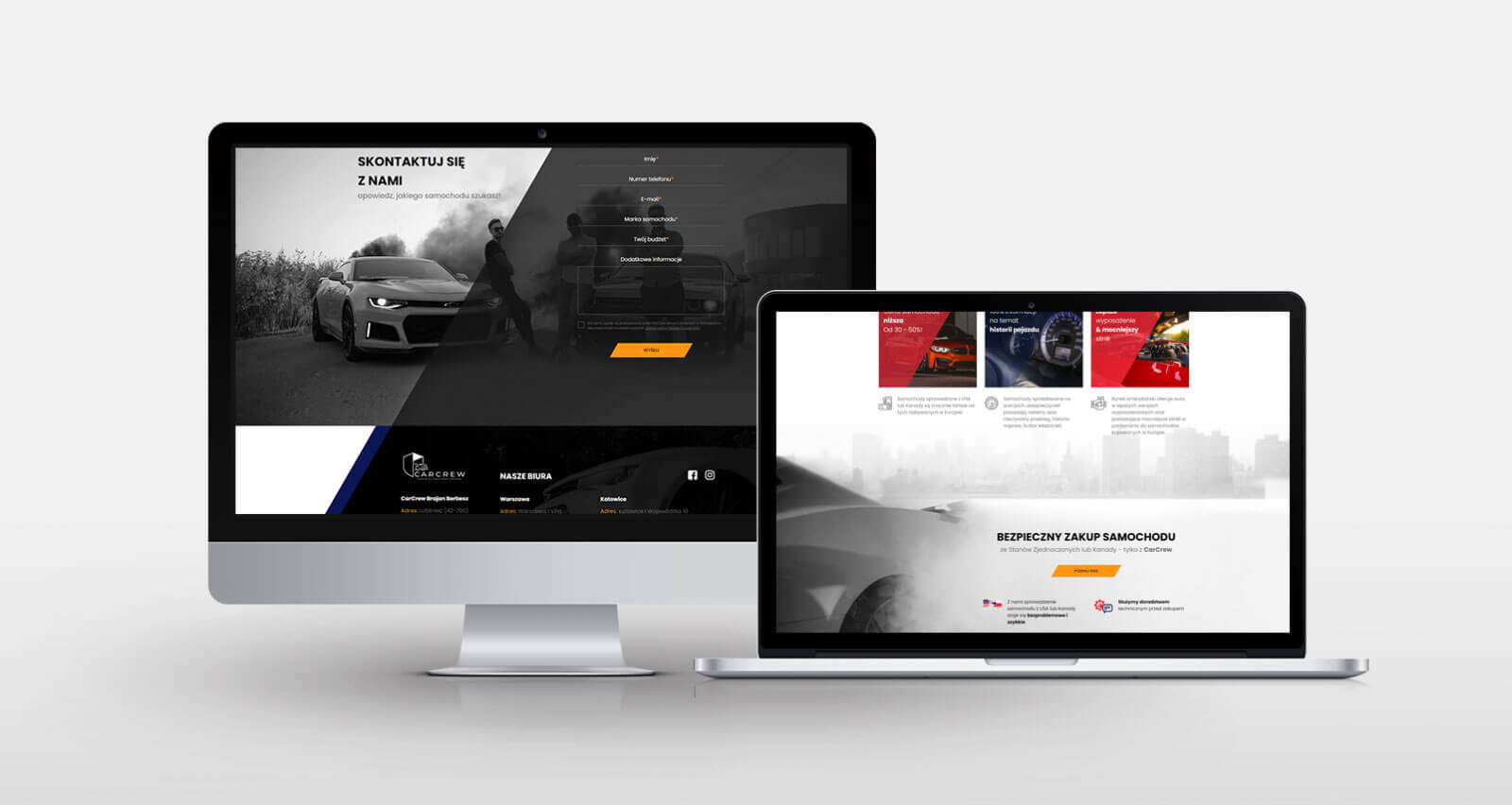 Strony internetowe - CarCrew