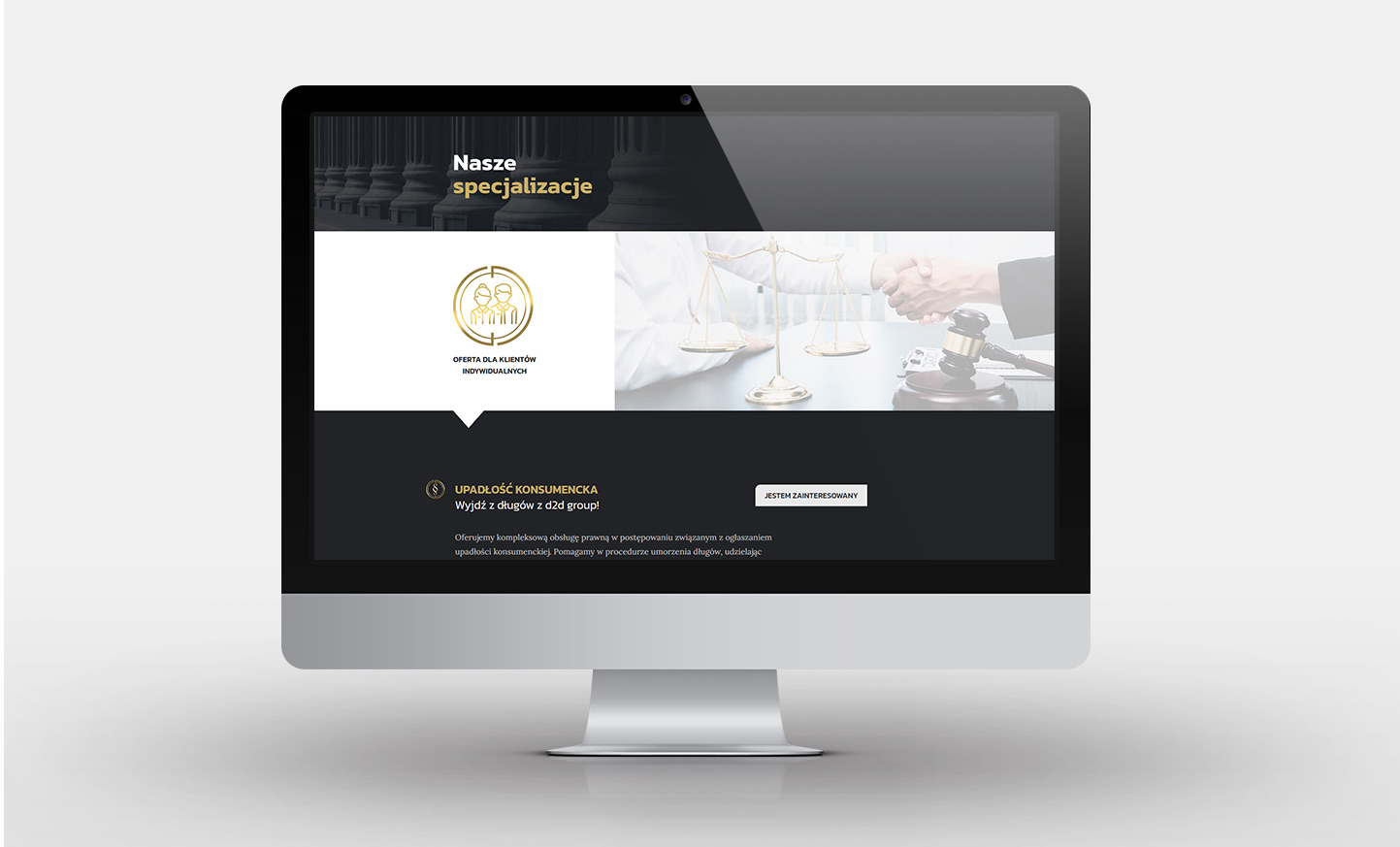 Strony internetowe - Firma Prawnicza