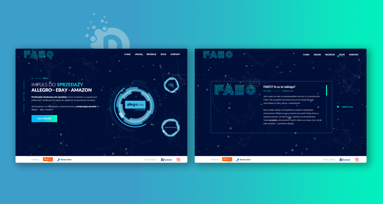 Strony internetowe - FAEO 