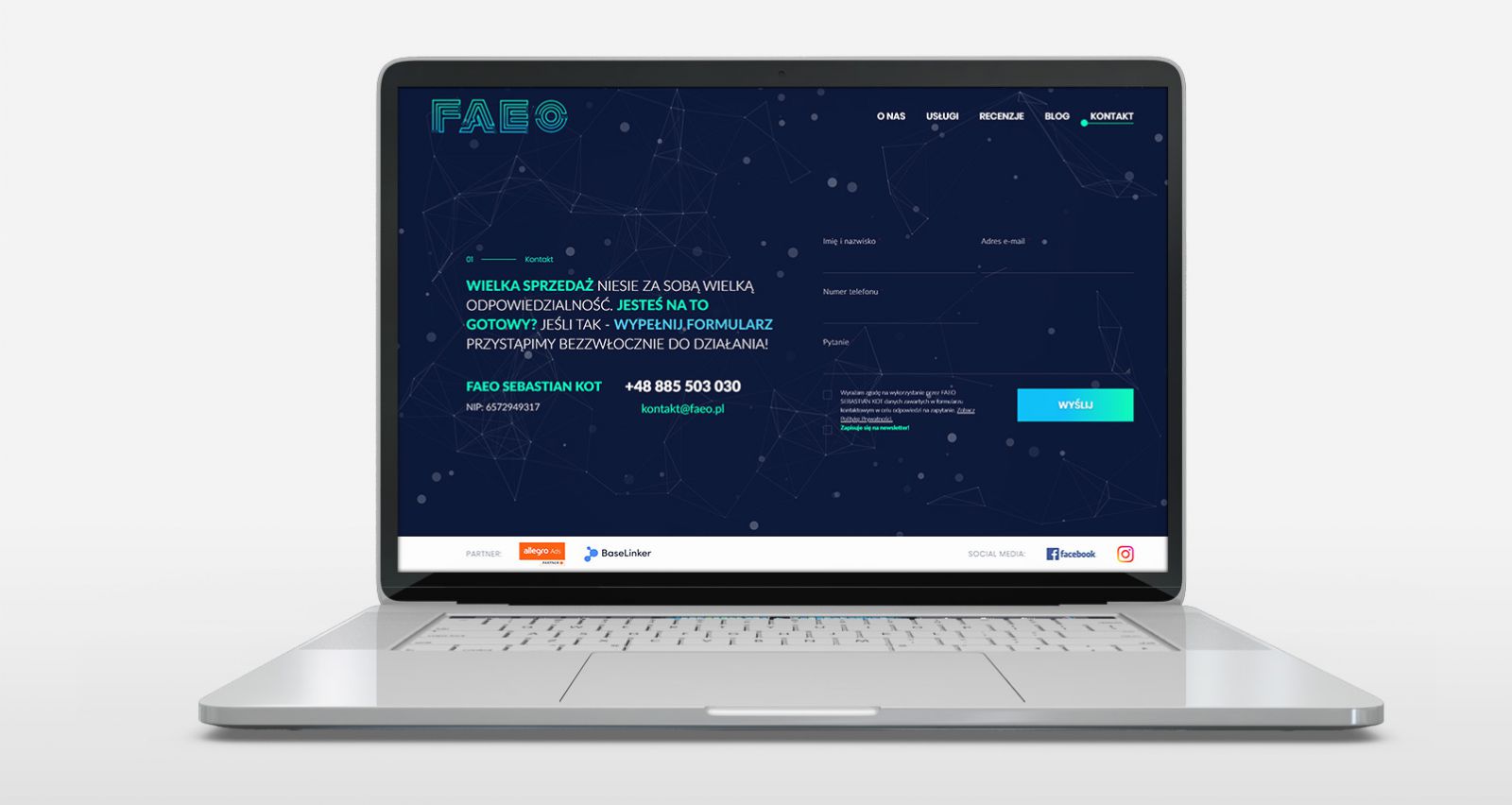 Strony internetowe - FAEO 