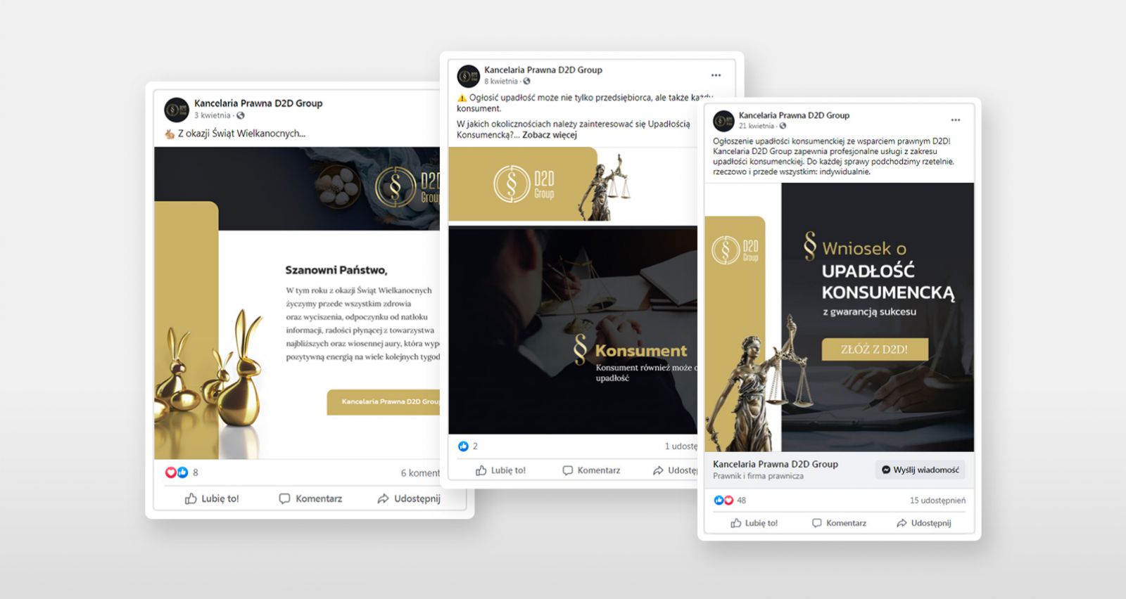 Media społecznościowe - Firma Prawnicza
